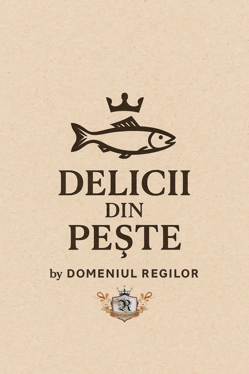 Logo Delicii din Pește by Domeniul Regilor